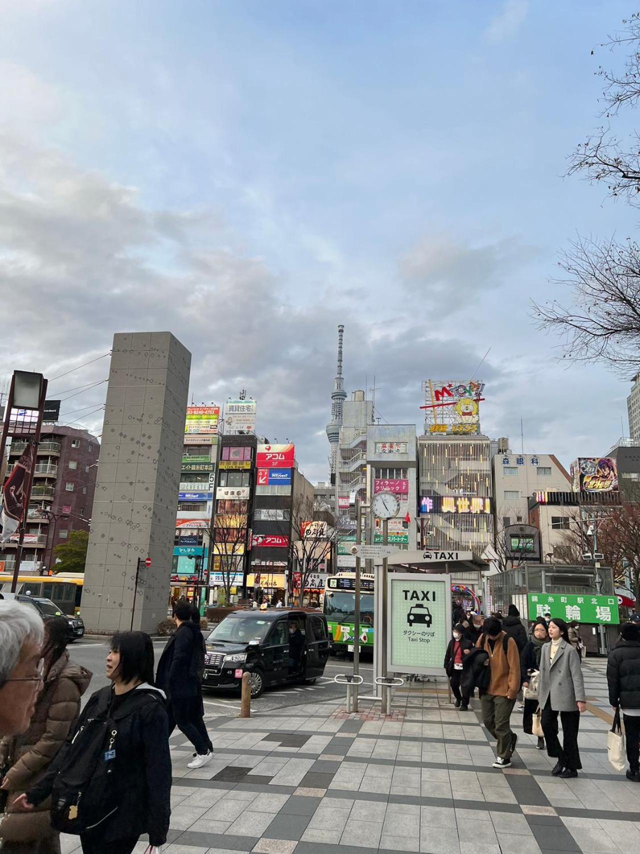 טוקיו Kiyo Skytree Hotel 錦糸町駅徒歩３分 מראה חיצוני תמונה